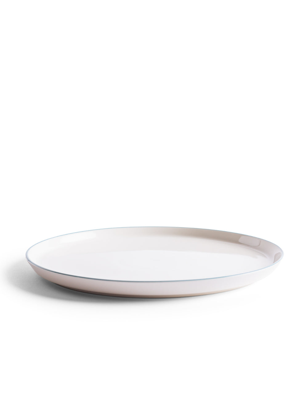 Photo of ACME Roman Large Plate (⌀26cm/10.24in) ( Milk + Kokako 002 ) [ Acme & Co. ] [ Plates ]