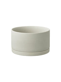 Photo of KINTO PLANT POT 191 (⌀170mm/6.8in) ( Earth Grey ) [ KINTO ] [ Plant Pots ]