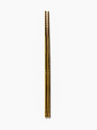 Photo of UMESHISO Chopsticks (6-Pairs) (Gold) (Lightly Used) ( ) [ Yard Sale ] [ Yard Sale ]