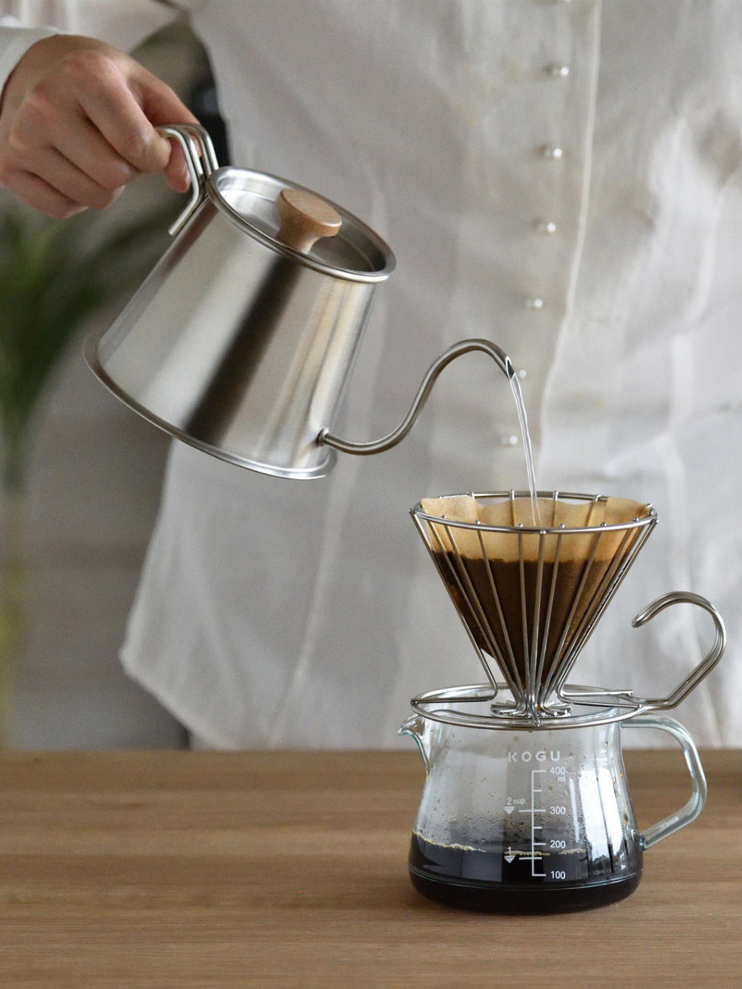 KOGU Two Pour-Over Kettle Pro (500ml/16.9oz) / Kettles | Eight