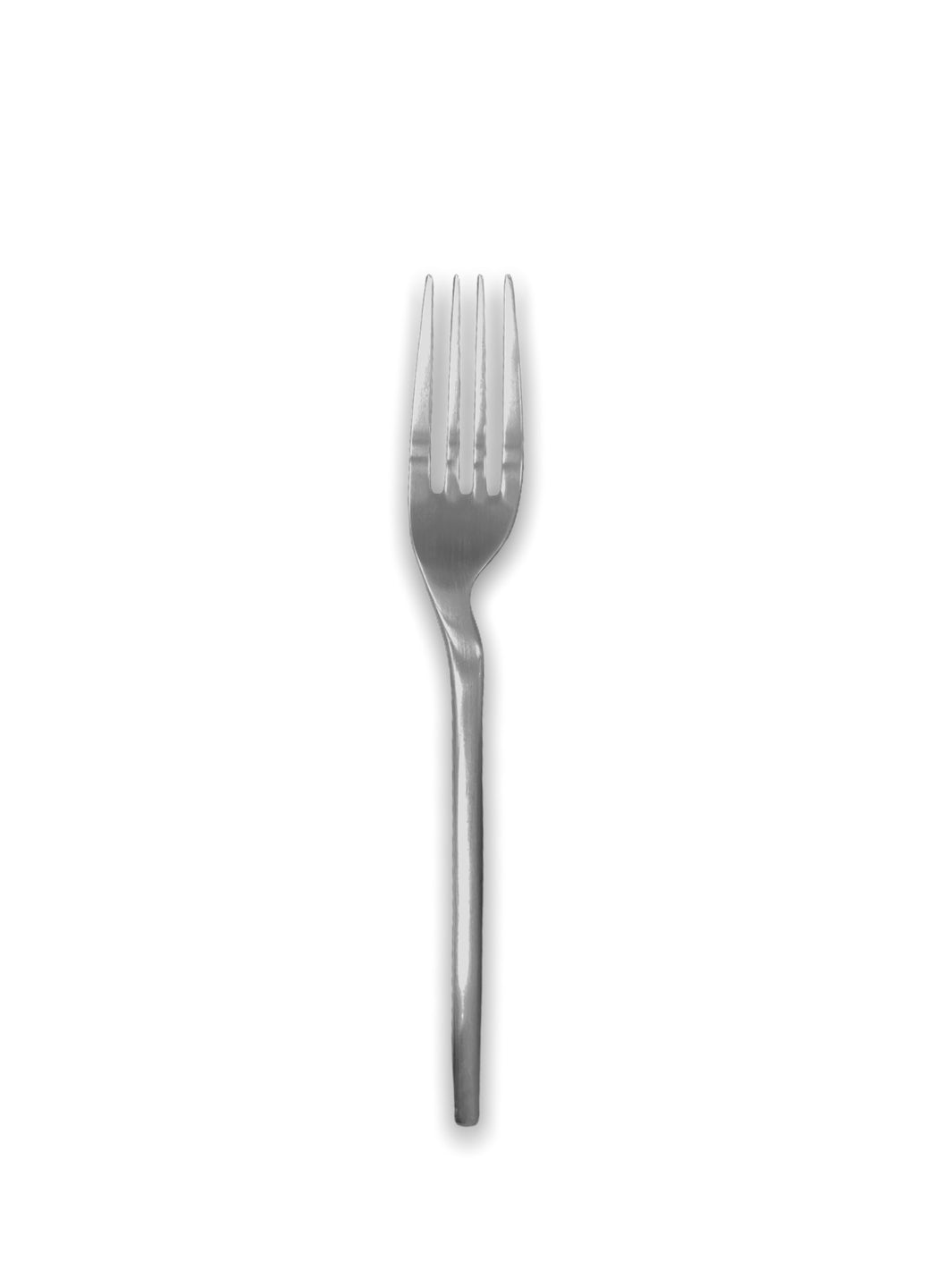 COOKPLAY Rama Fork (21.5x3cm/8.5x1.2in) (4-Pack) (Matte Silver)