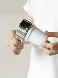 Photo of ACAIA 58mm Portafilter Dosing Cup & Storage Lid (Small) (White) (Lightly Used) ( ) [ Yard Sale ] [ Yard Sale ]