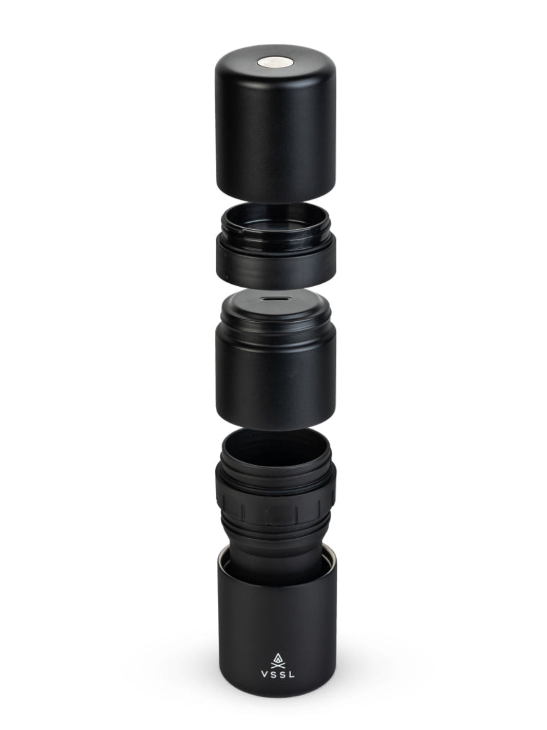 VSSL Nest Pourover Coffee Kit (Black) (Minor Aesthetic Defect)