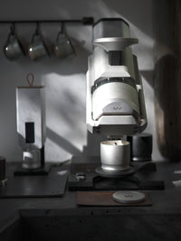 Photo of WEBER WORKSHOPS EG-1 Coffee Grinder (variable 90V-240V) (Silver) (Minor Aesthetic Defect) ( ) [ Yard Sale ] [ Yard Sale ]