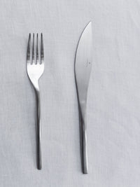 Photo of COOKPLAY Rama Fork (21.5x3cm/8.5x1.2in) (4-Pack) (Matte Silver) ( ) [ Cookplay ] [ Cutlery ]