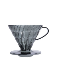 Photo of HARIO V60-02 Dripper (Plastic) ( Grey Standard (JP EN) ) [ HARIO ] [ Pourover Brewers ]