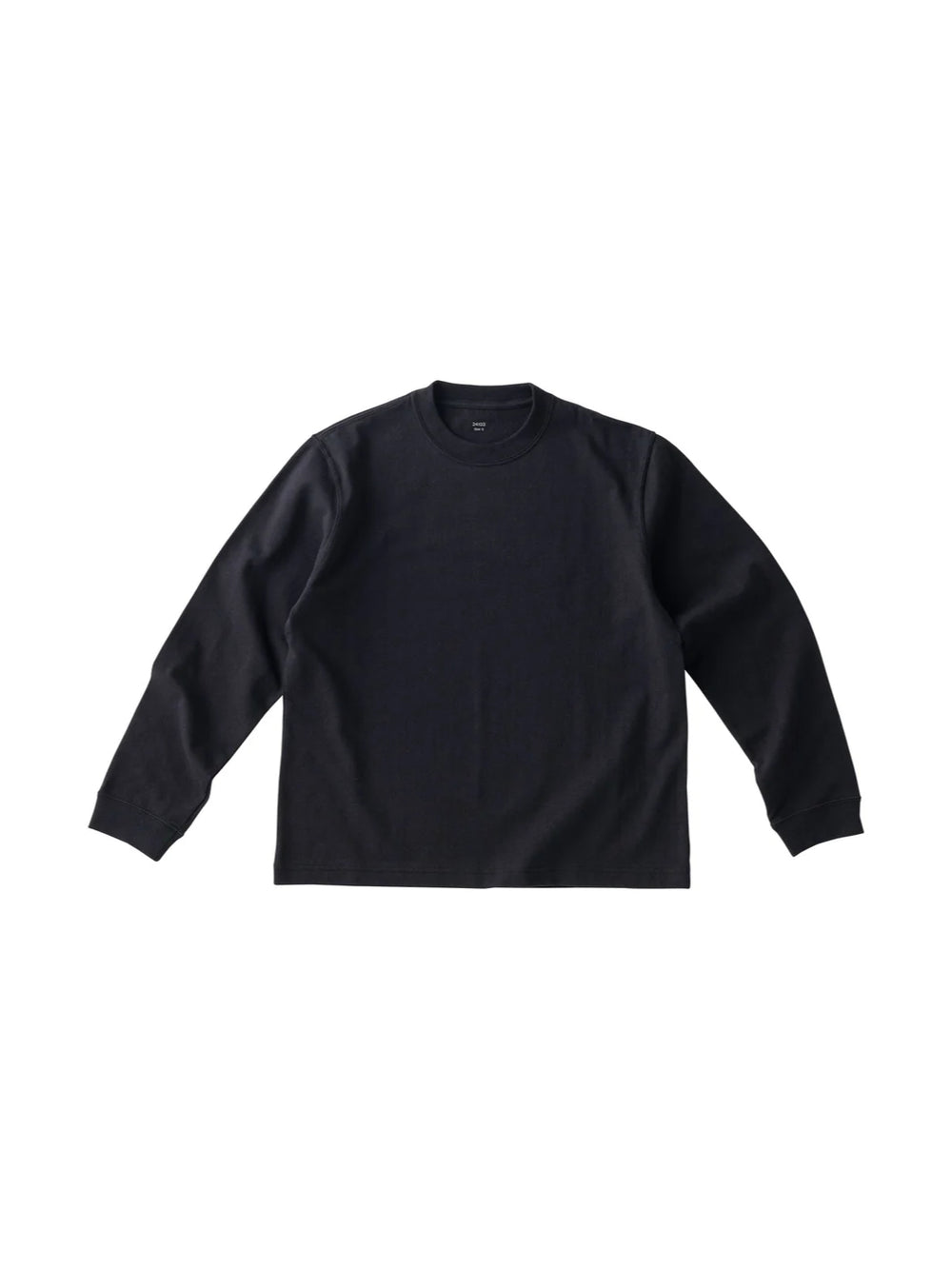 Photo of KINTO FUTO Cut and Sew Long Sleeve TCO_S ( Black ) [ KINTO ] [ Apparel ]