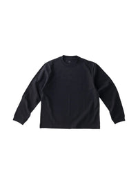Photo of KINTO FUTO Cut and Sew Long Sleeve TCO_S ( Black ) [ KINTO ] [ Apparel ]