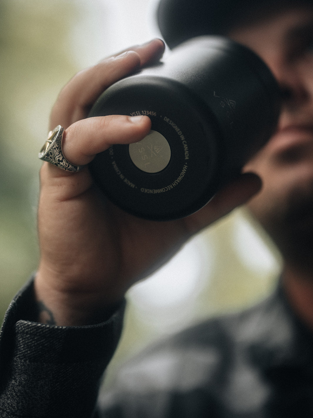 VSSL Nest Mug (295ml/10oz) (Black) (Damaged Box)