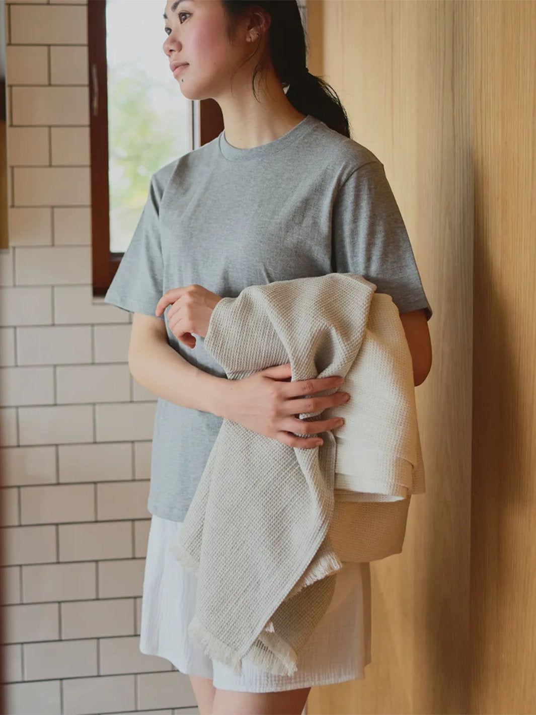 KINTO FUTO Waffle Cloth WCL (1180x540mm/47.2x21.6in)