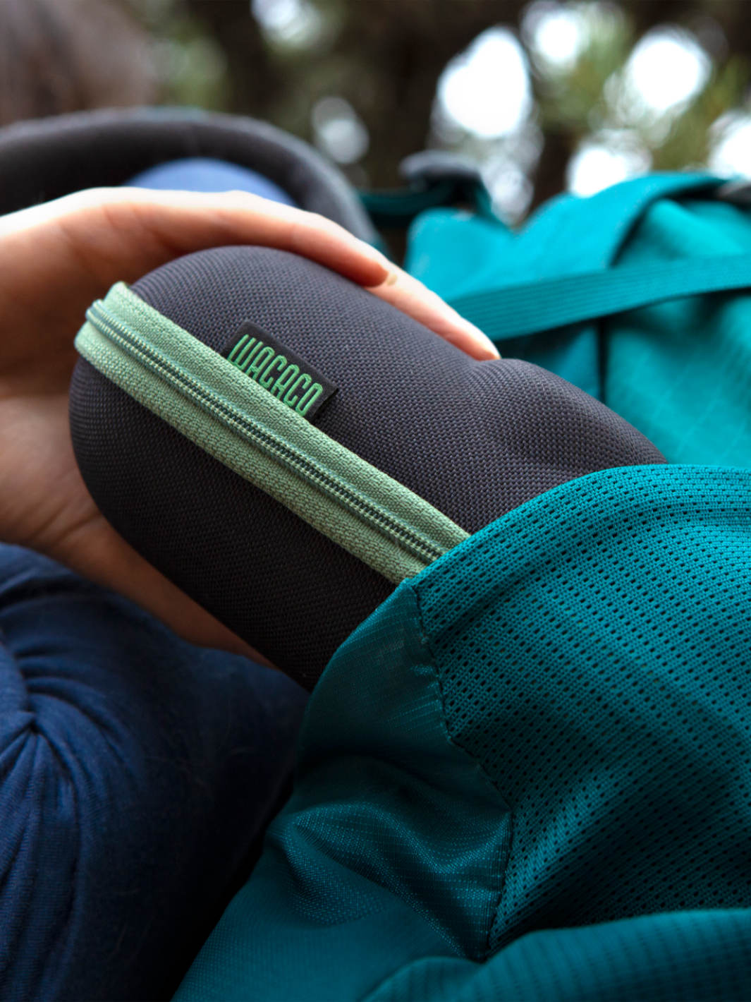 WACACO Nanopresso Elements (Moss Green) with Case (Damaged Box)