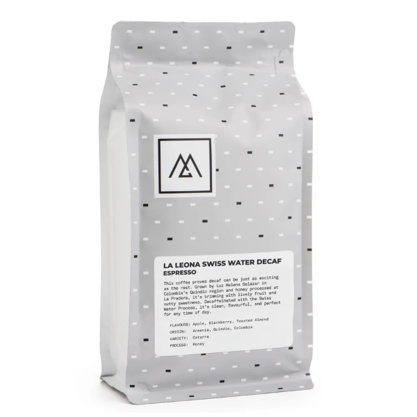 Monogram - La Leona: SWP Decaf Espresso