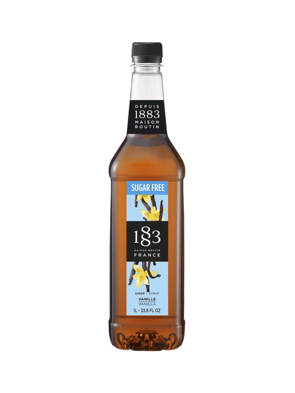 Photo of 1883 Sugar Free Vanilla Syrup (1000ml/33.8oz) ( Single Bottle ) [ 1883 ] [ Syrup ]