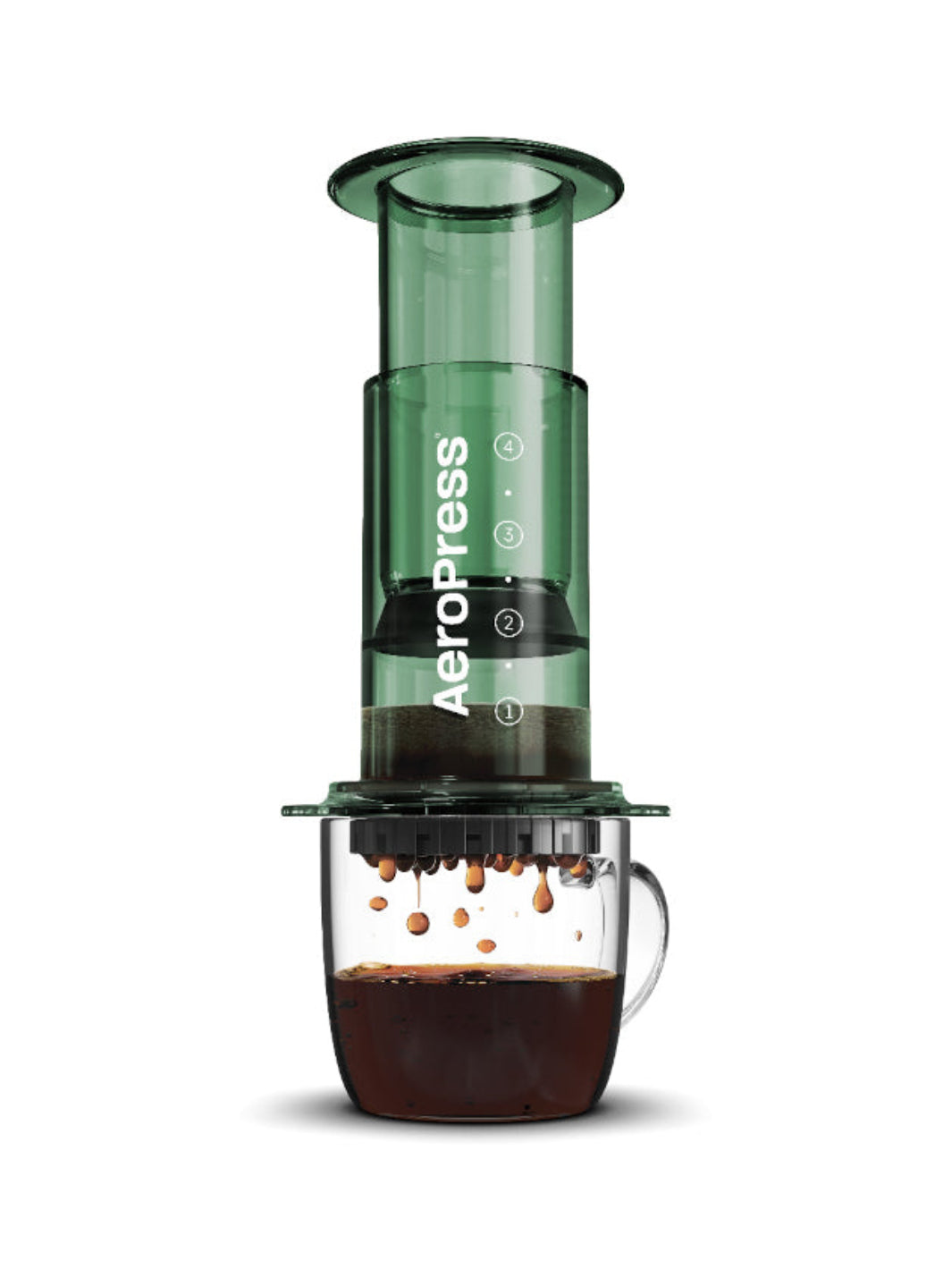 AeroPress Clear Coffee Maker / Press Brewers | Eight Ounce Coffee
