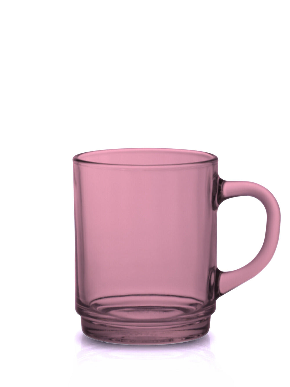 Photo of DURALEX Versailles Glass Mug (260ml/8.8oz) (6-Pack) (Plum) (Damaged Box) ( Default Title ) [ Yard Sale ] [ Yard Sale ]