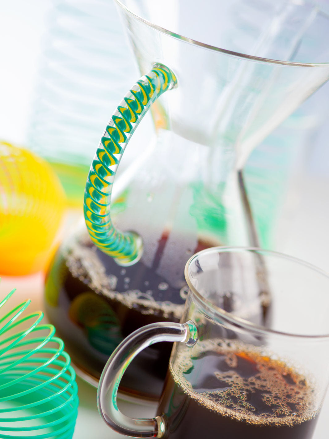 CHEMEX® Six Cup Glass Handle