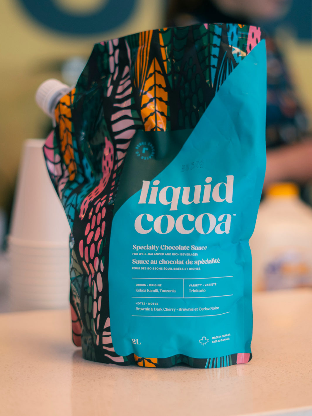 REBEL CHOCOLATES Liquid Cocoa (2L/67.63oz) / Syrup | Eight Ounce