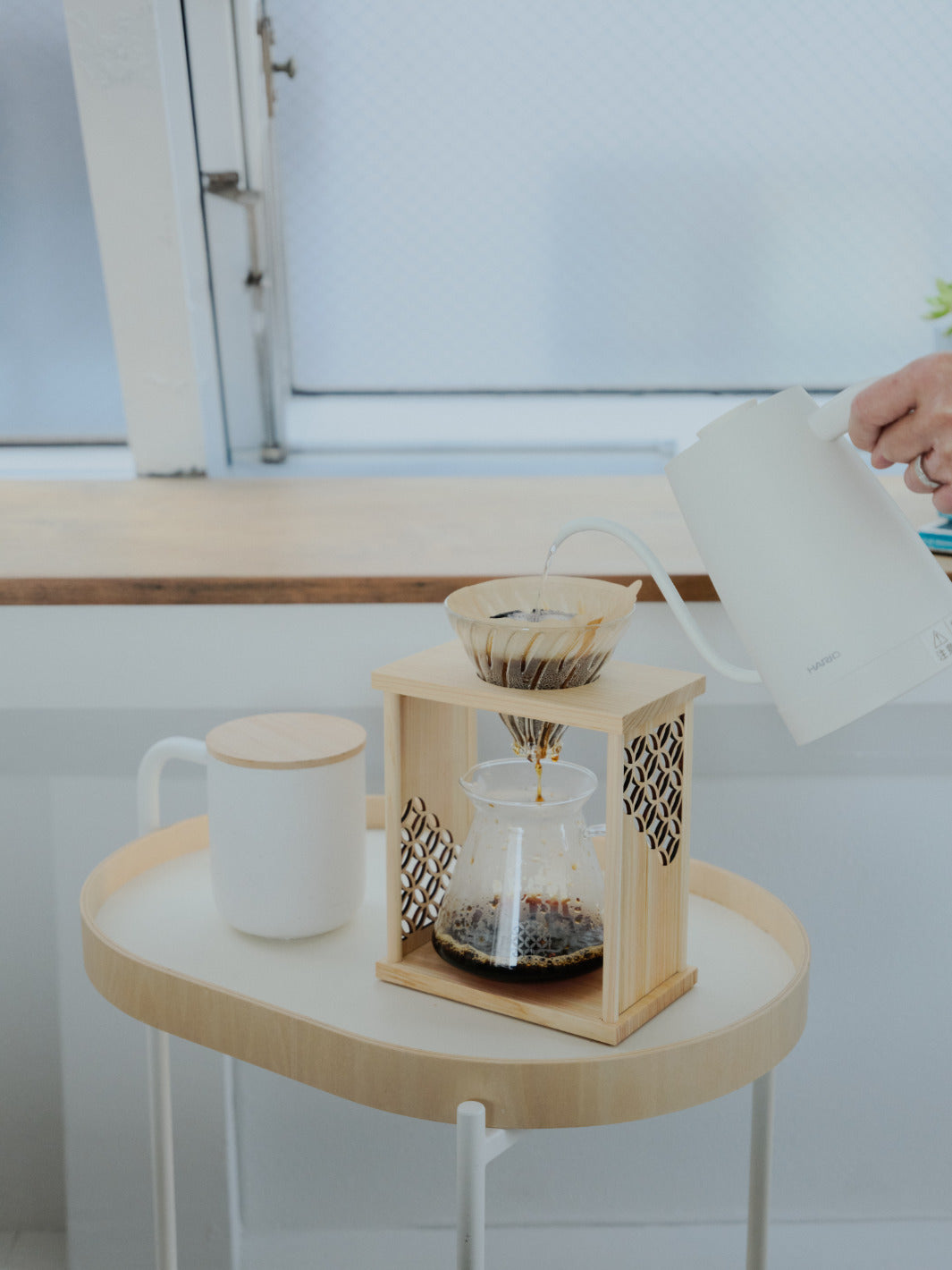 HARIO AYA Shippō Drip Stand Set