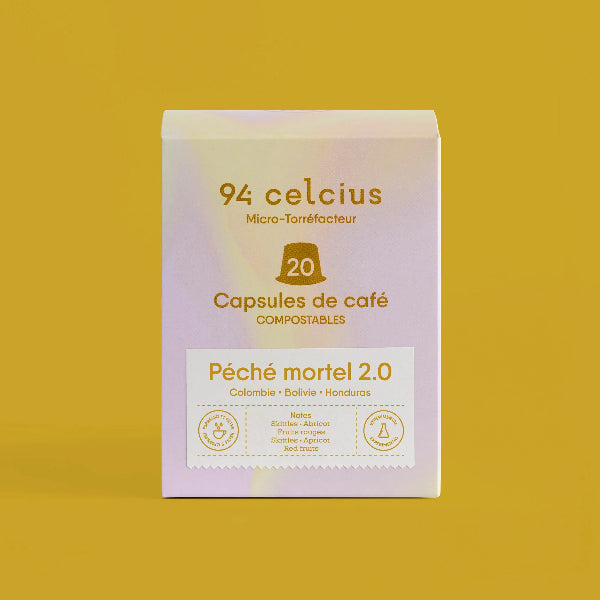 94 Celcius - Péché Mortel 2.0 (20 Capsules)