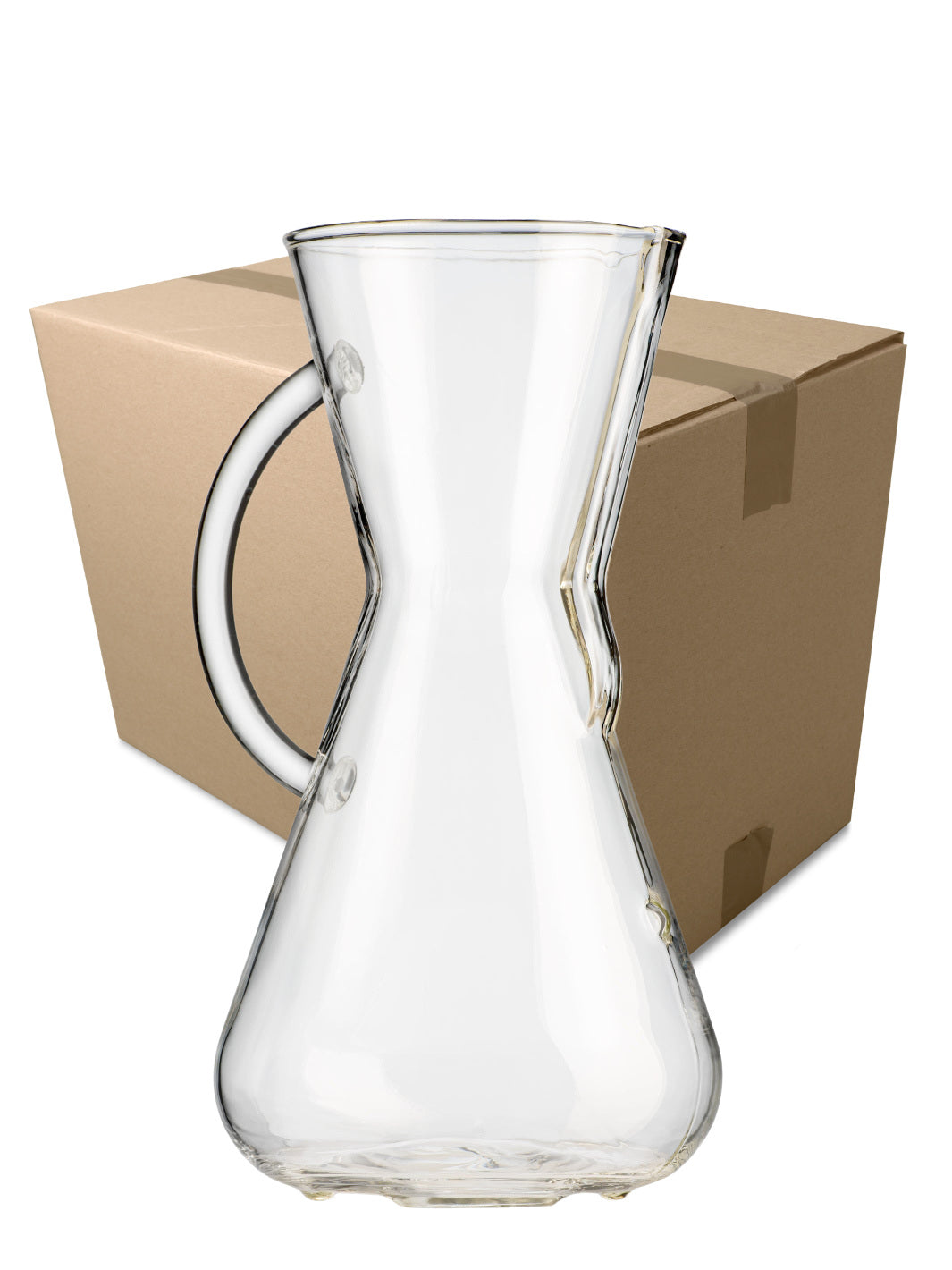 CHEMEX® Three Cup Glass Handle / Pourover Brewers | Eight Ounce Coffee