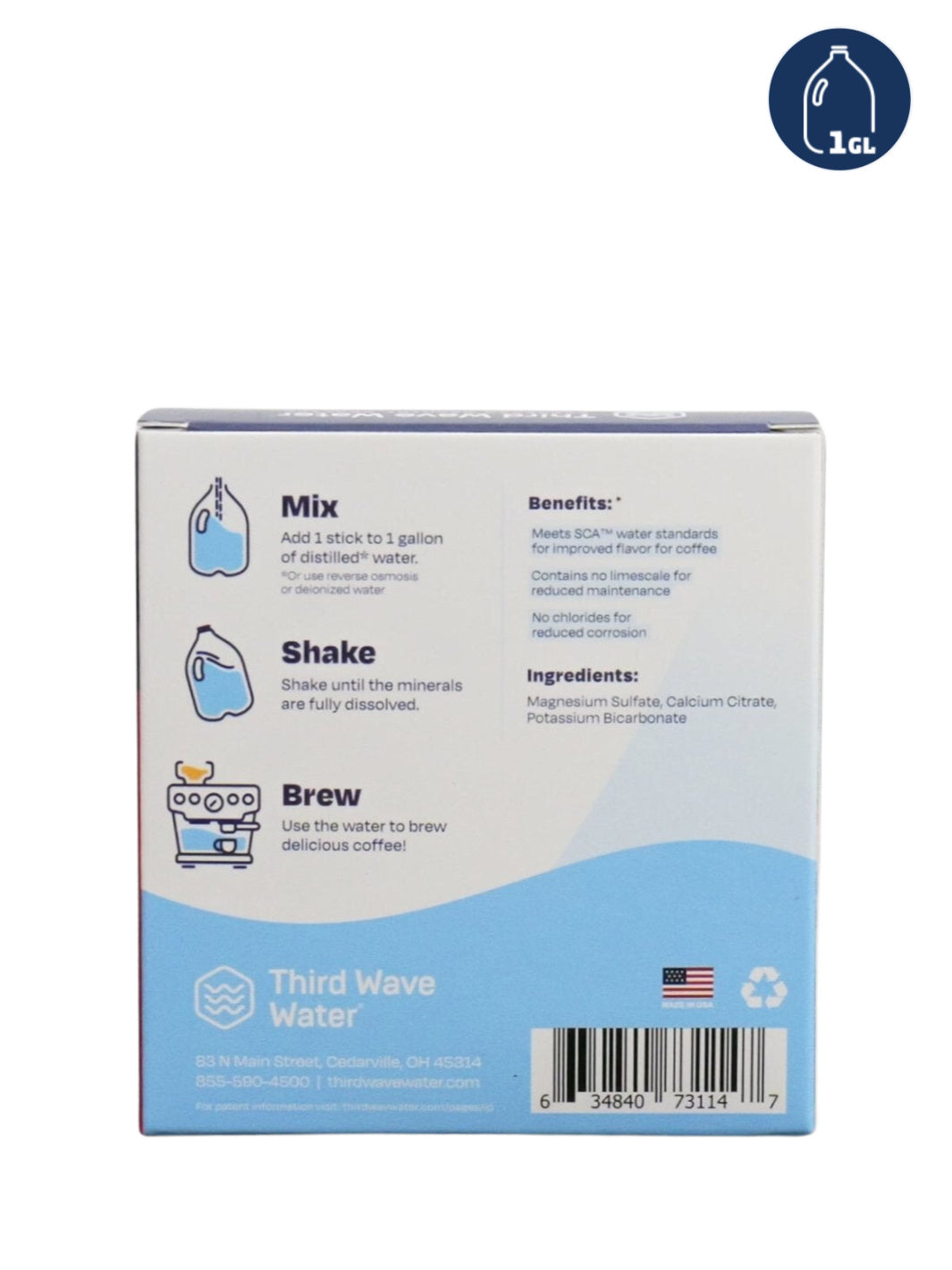 THIRD WAVE WATER Espresso Machine Profile Sachets