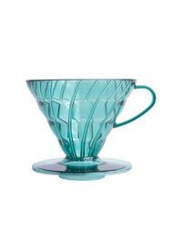 Photo of HARIO V60-02 Dripper (Plastic) ( Green Standard (JP EN) ) [ HARIO ] [ Pourover Brewers ]