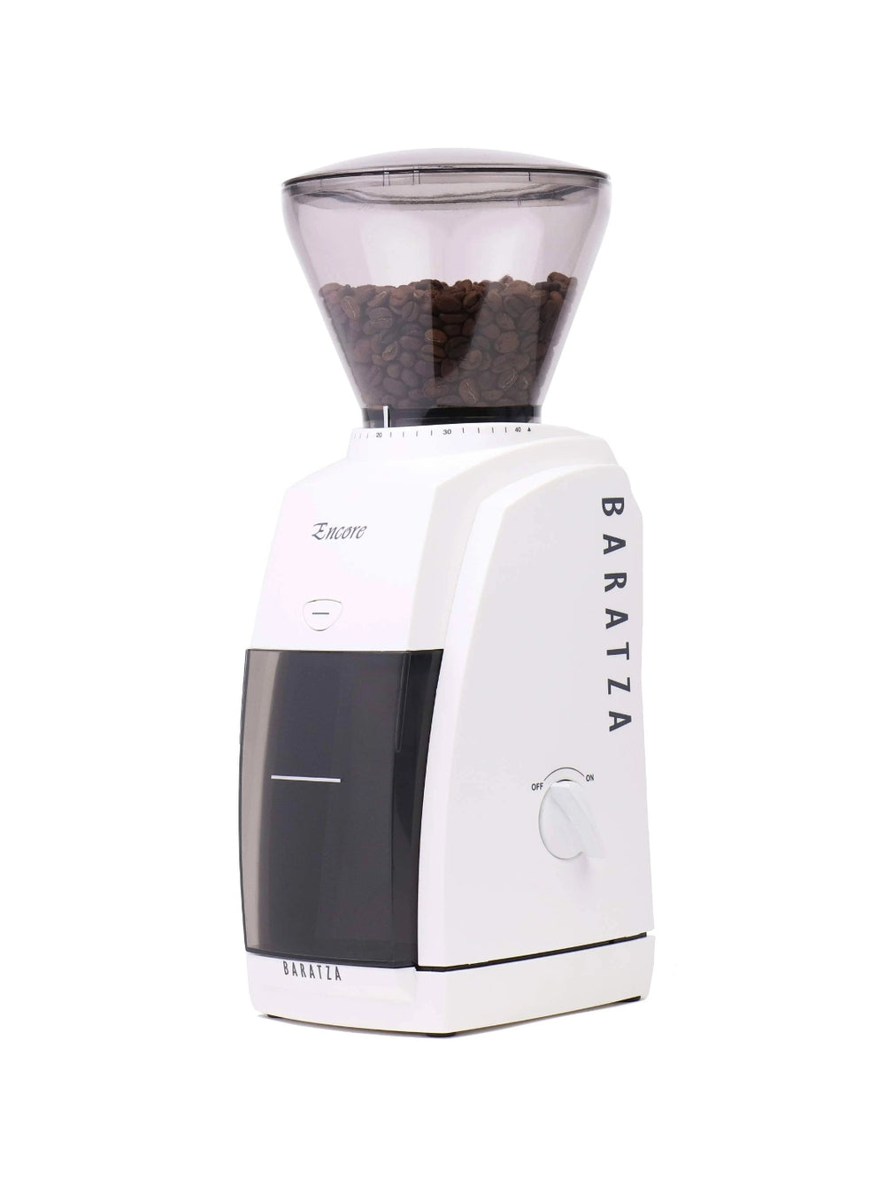 Photo of BARATZA Encore Coffee Grinder (120V) (White) (Damaged Box) ( ) [ Yard Sale ] [ Yard Sale ]