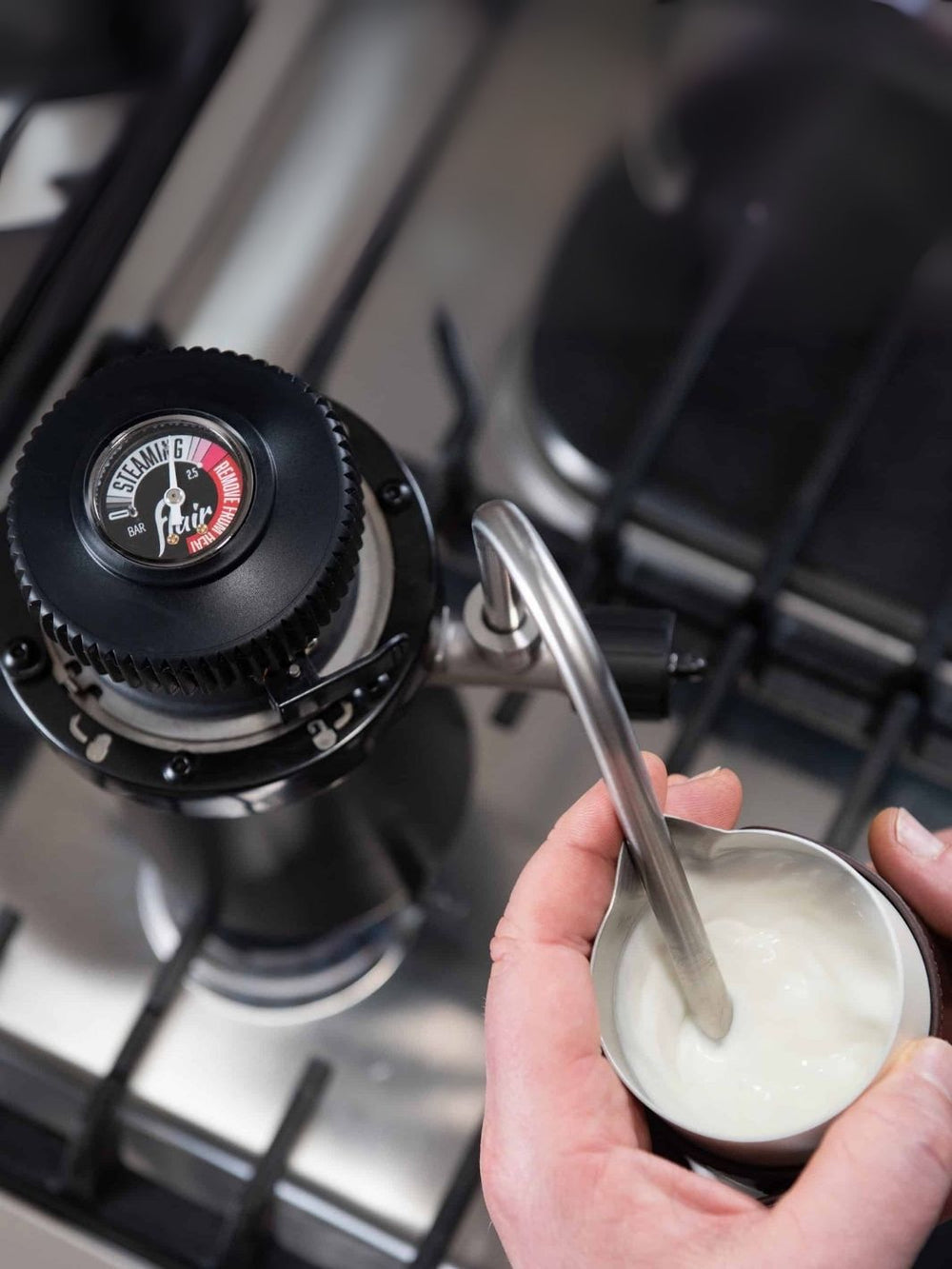 Photo of FLAIR Wizard Manual Stovetop Steamer ( ) [ Flair Espresso ] [ Milk Frothers ]