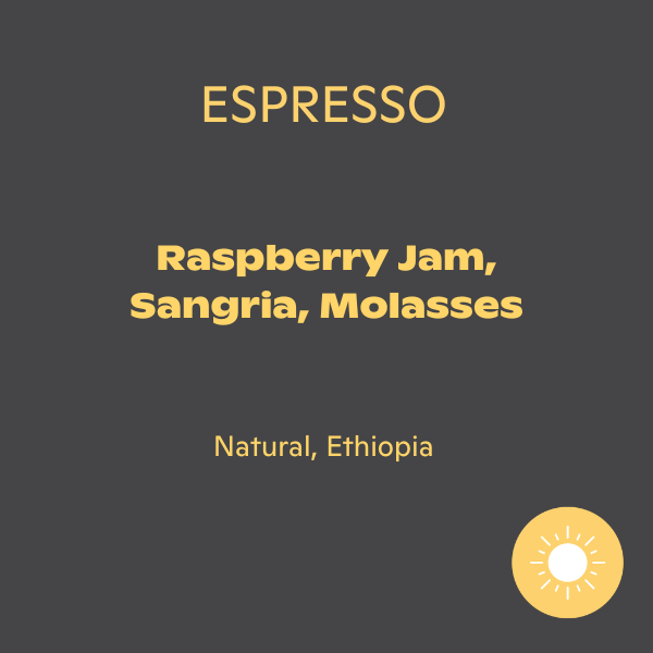Photo of Ethica - Solomon Hamiso Espresso ( ) [ Ethica Coffee Roasters ] [ Coffee ]