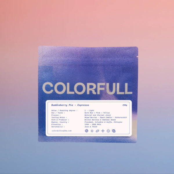 Photo of Colorfull - Bumbleberry Pie Espresso ( ) [ Colorfull Coffee ] [ Coffee ]