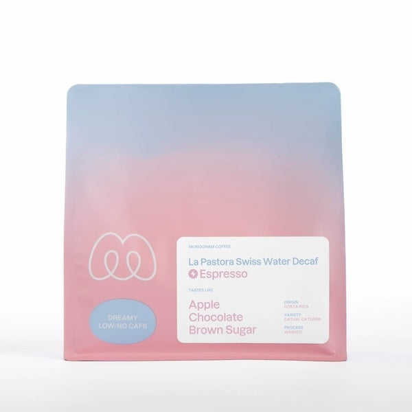 Photo of Monogram - La Pastora: Swiss Water Decaf Espresso ( ) [ Monogram ] [ Coffee ]