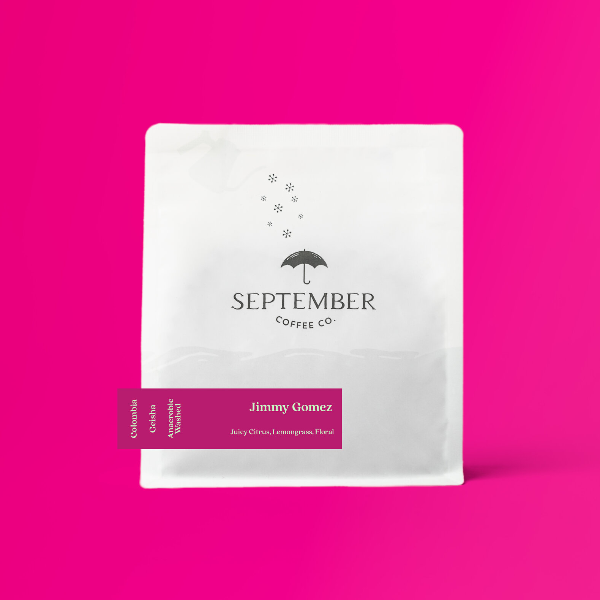 Photo of September - Jimmy Gomez: Anaerobic Washed Geisha ( ) [ September Coffee Co ] [ Coffee ]