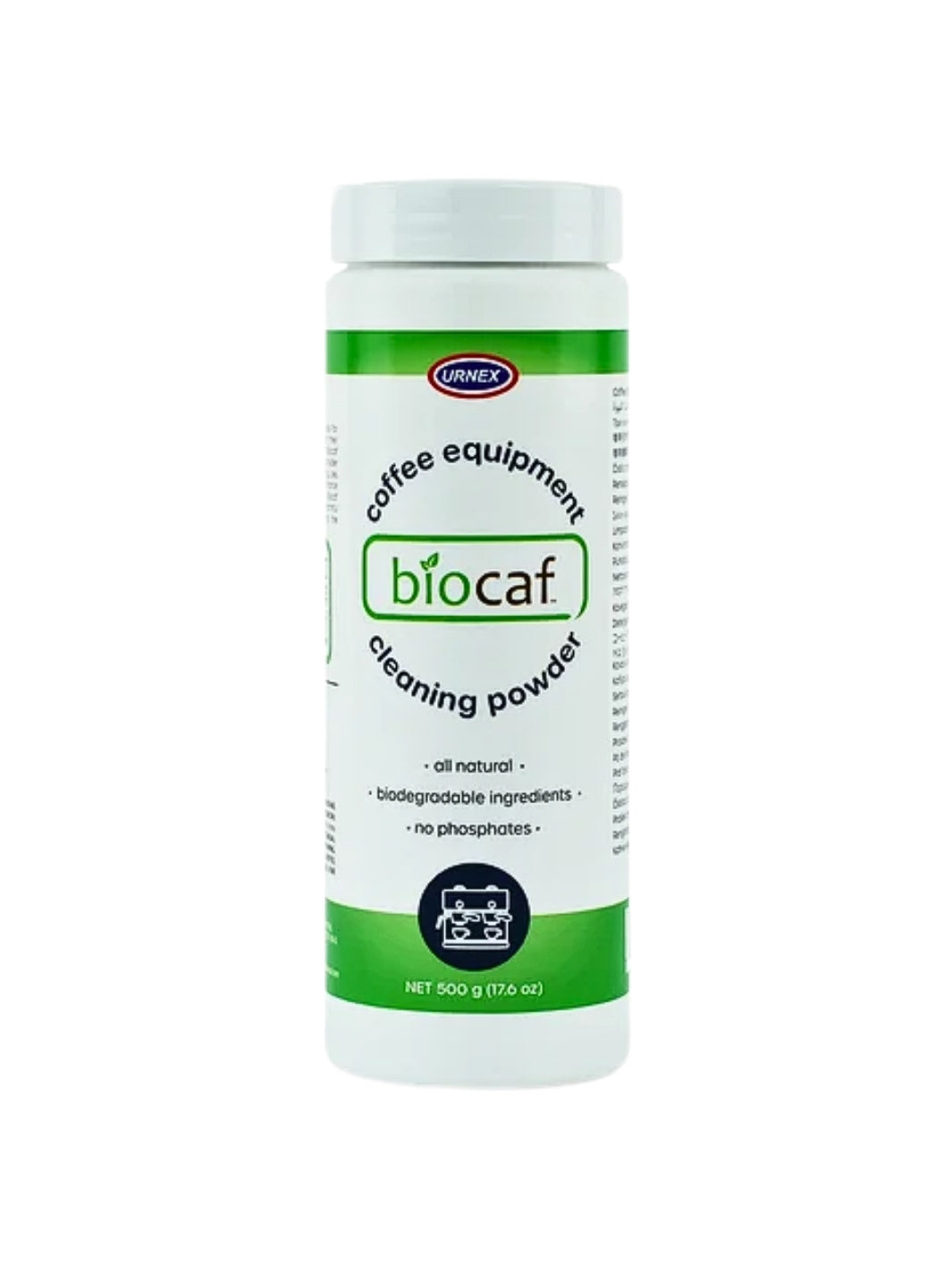 URNEX Biocaf Coffee Equipment Cleaning Powder