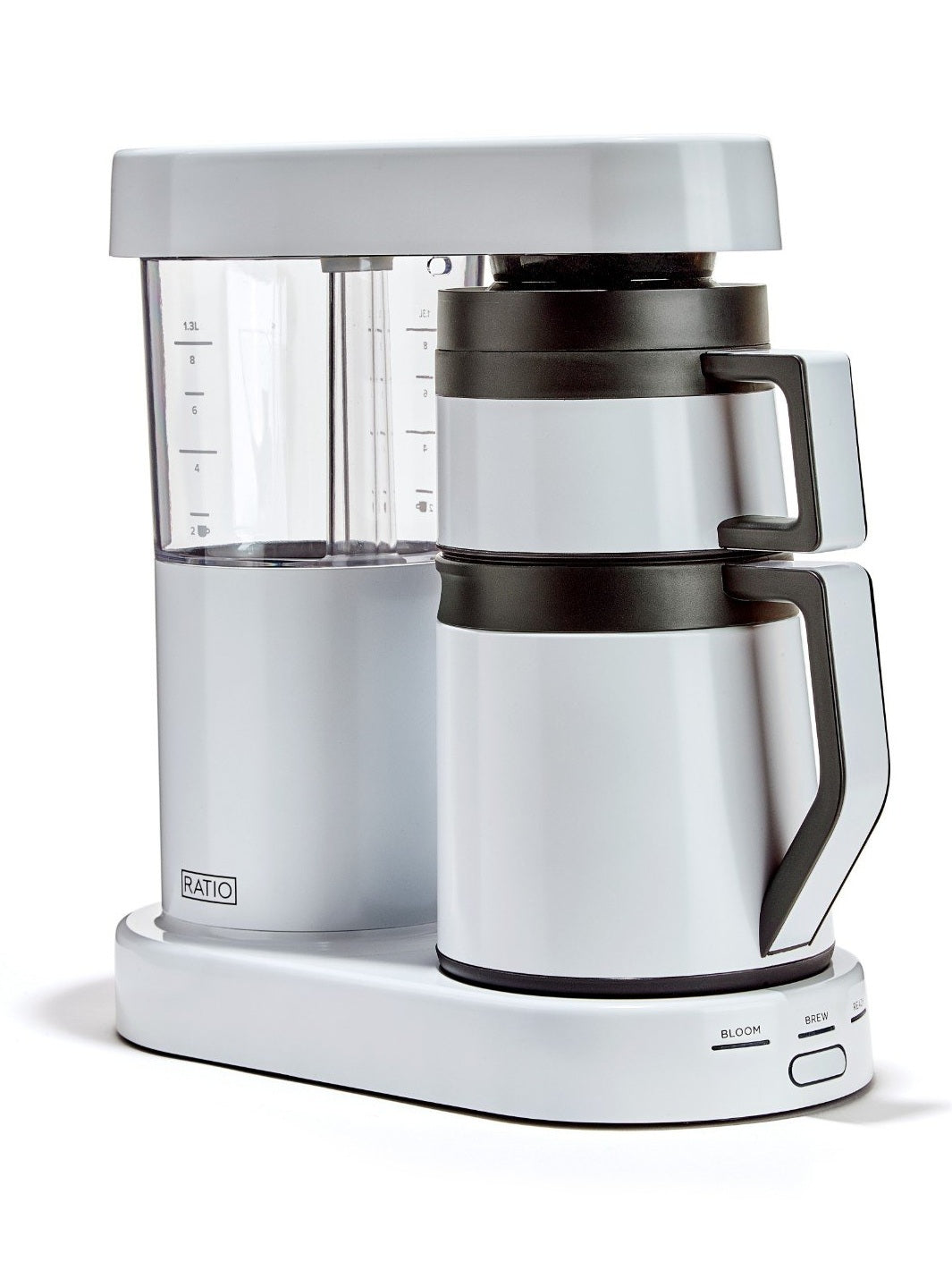 RATIO Six Coffee Maker (120V) (Series 1) (White) (Minor Aesthetic Defect)