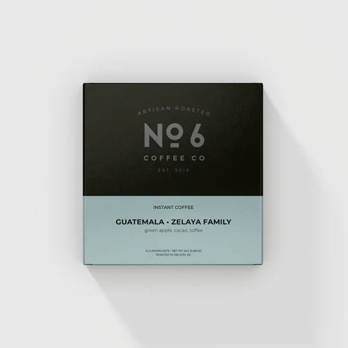 Photo of No6 - INSTANT Zelaya Family (Pack of 6) ( Default Title ) [ No6 Coffee Co. ] [ Coffee ]