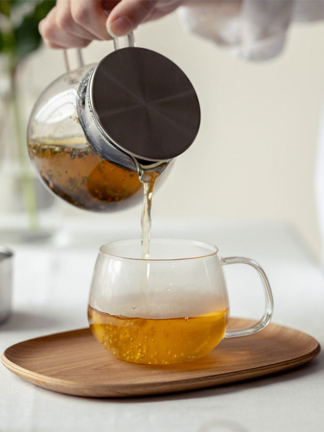 KINTO UNITEA Cup and Willow Tray (210x145mm/8.4x5.8in)