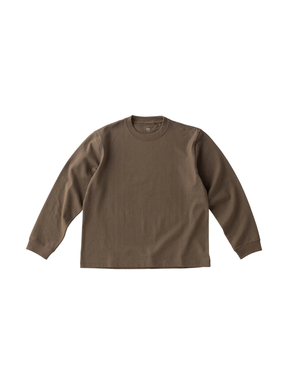 Photo of KINTO FUTO Cut and Sew Long Sleeve TCO_S ( Brown ) [ KINTO ] [ Apparel ]
