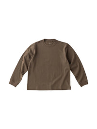 Photo of KINTO FUTO Cut and Sew Long Sleeve TCO_S ( Brown ) [ KINTO ] [ Apparel ]