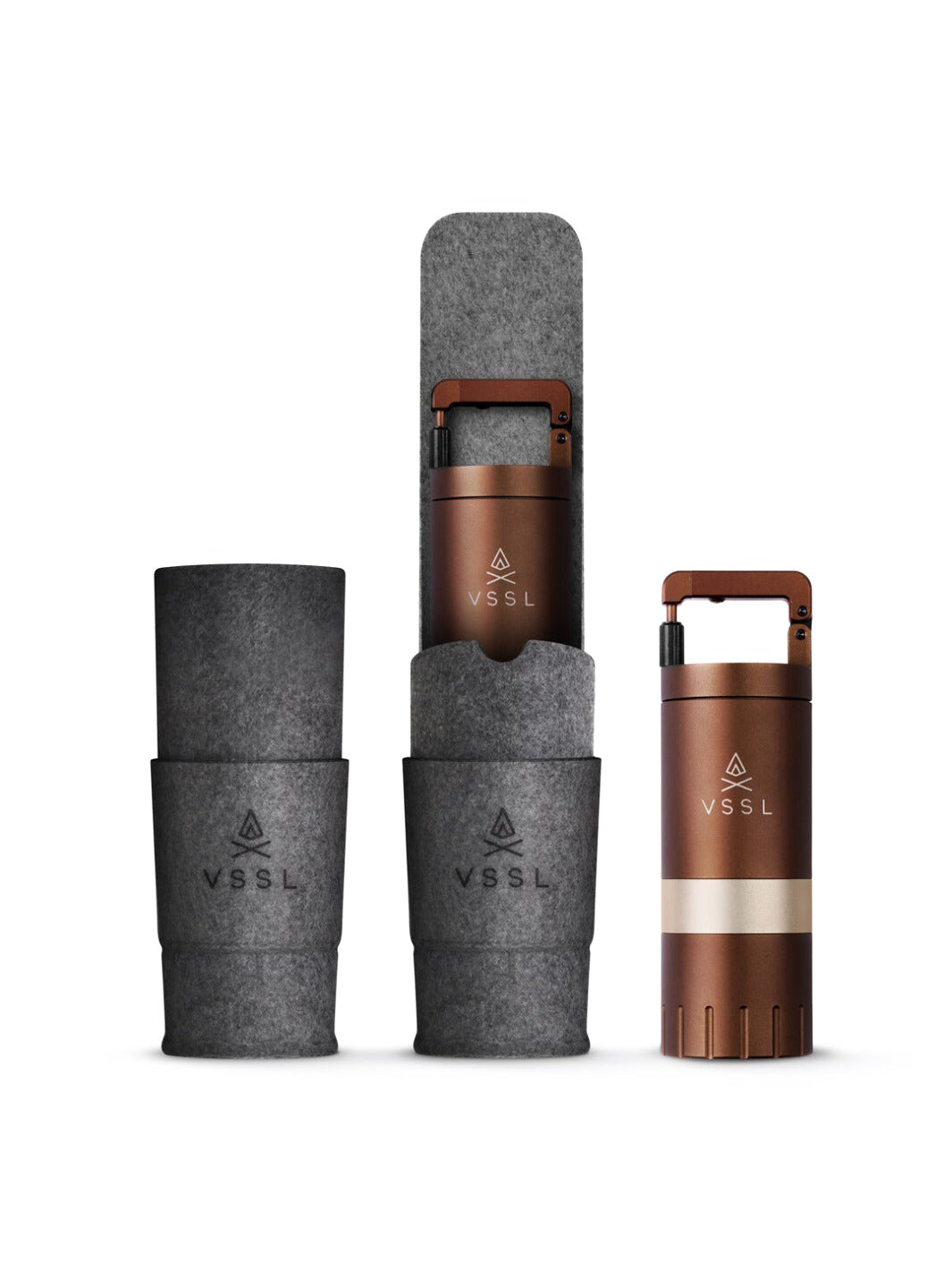 VSSL Nest Pourover Coffee Kit + Java G25 Grinder Gift Set