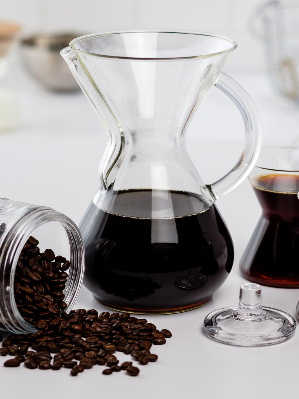 CHEMEX® Six Cup Glass Handle