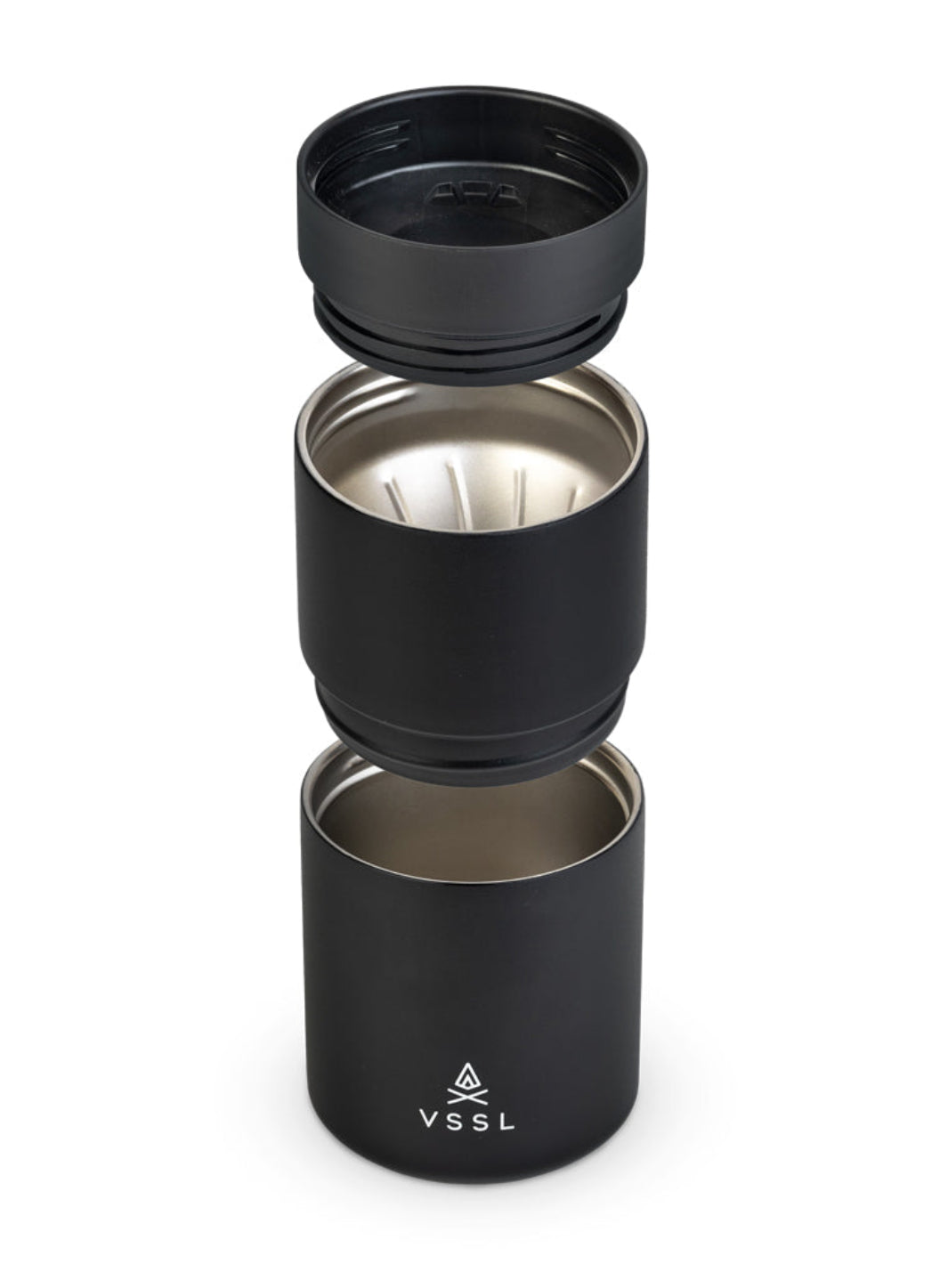VSSL Nest Pourover Set (Black) (Damaged Box)
