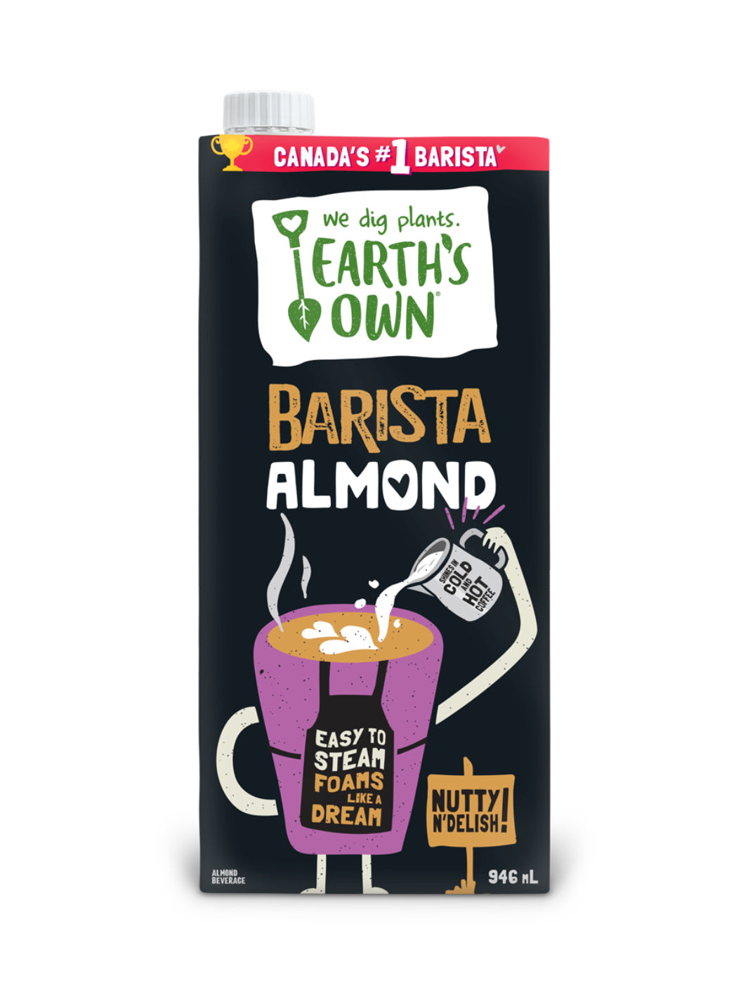 Photo of EARTH'S OWN Barista Almond M*lk ( ) [ Earth's Own ] [ Alternative Milks ]