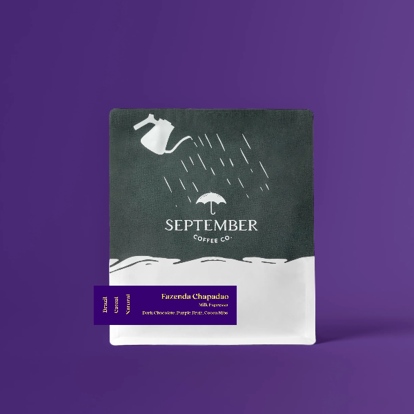 Photo of September - Fazenda Chapadao Milk Espresso ( ) [ September Coffee Co ] [ Coffee ]