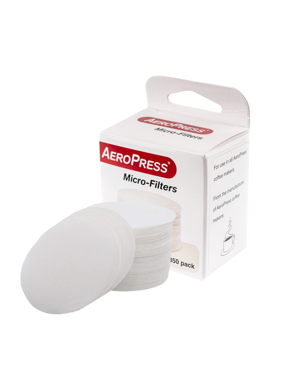 Photo of AeroPress Microfilters (350-Pack) ( 1 Unit ) [ AeroPress ] [ Paper Filters ]