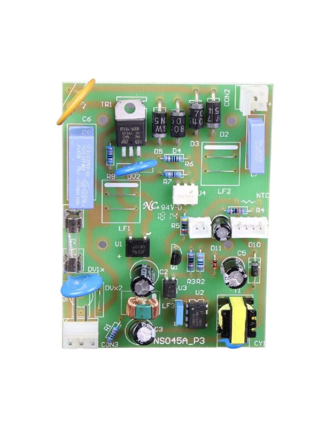 BARATZA 110V Printed Circuit Board with Single PTC (2R4)