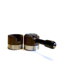 Photo of BASICS MACHINE SHOP Espresso Tamping Station ( E61 58mm Walnut ) [ Basics Machine Shop ] [ Espresso Accessories ]