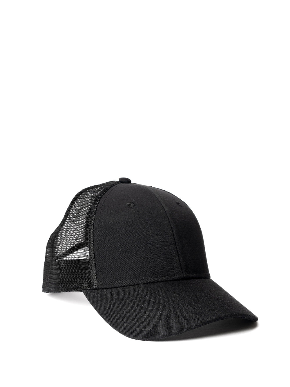Photo of MiiR Recycled Poly Low Profile Trucker Hat ( Black ) [ MiiR ] [ Apparel ]