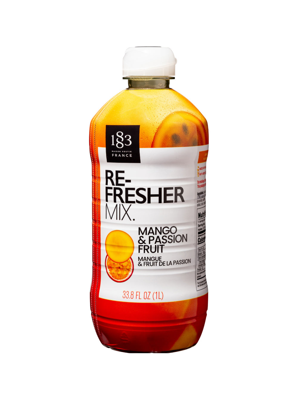1883 Mango & Passion Fruit Refresher Mix (1000ml/33.8oz)