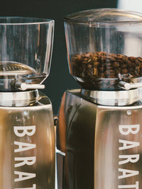 Photo of BARATZA Shut-Off Hopper for Flat Burr Grinders (includes lid) ( ) [ Baratza ] [ Parts ]