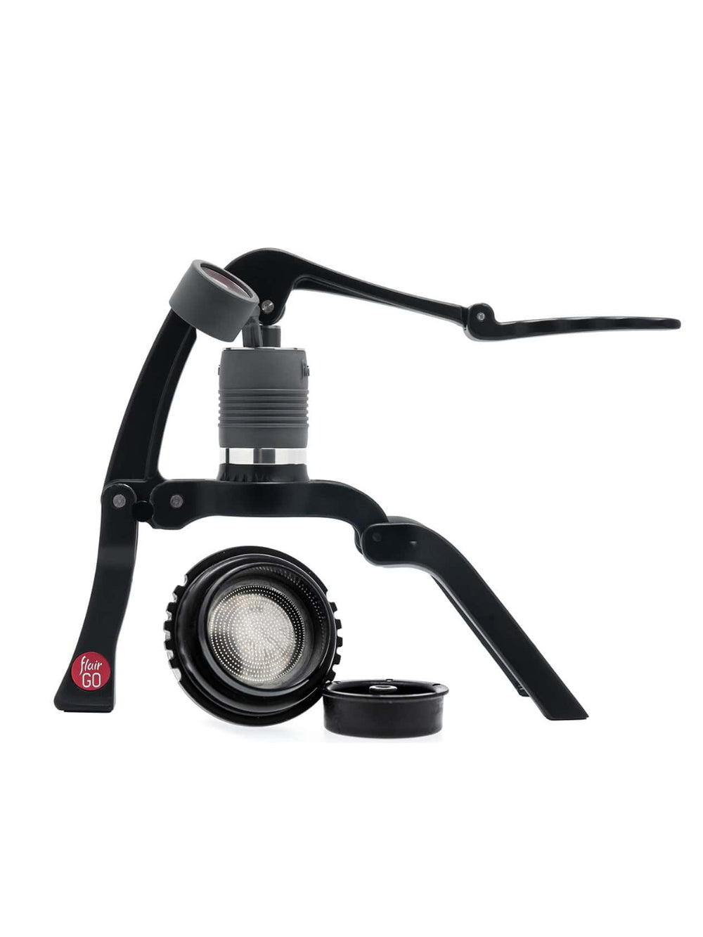 Photo of FLAIR GO Portable Lever Espresso Maker ( Grounds Black ) [ Flair Espresso ] [ Espresso Machines ]